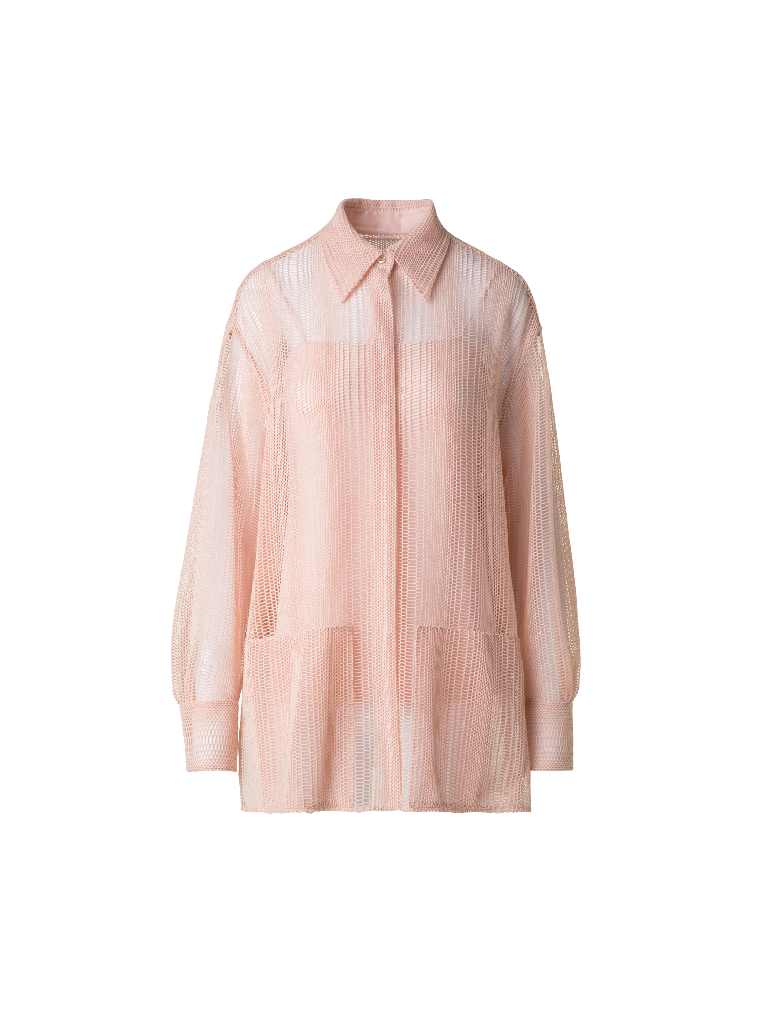 Oversized Embroidered Blouse