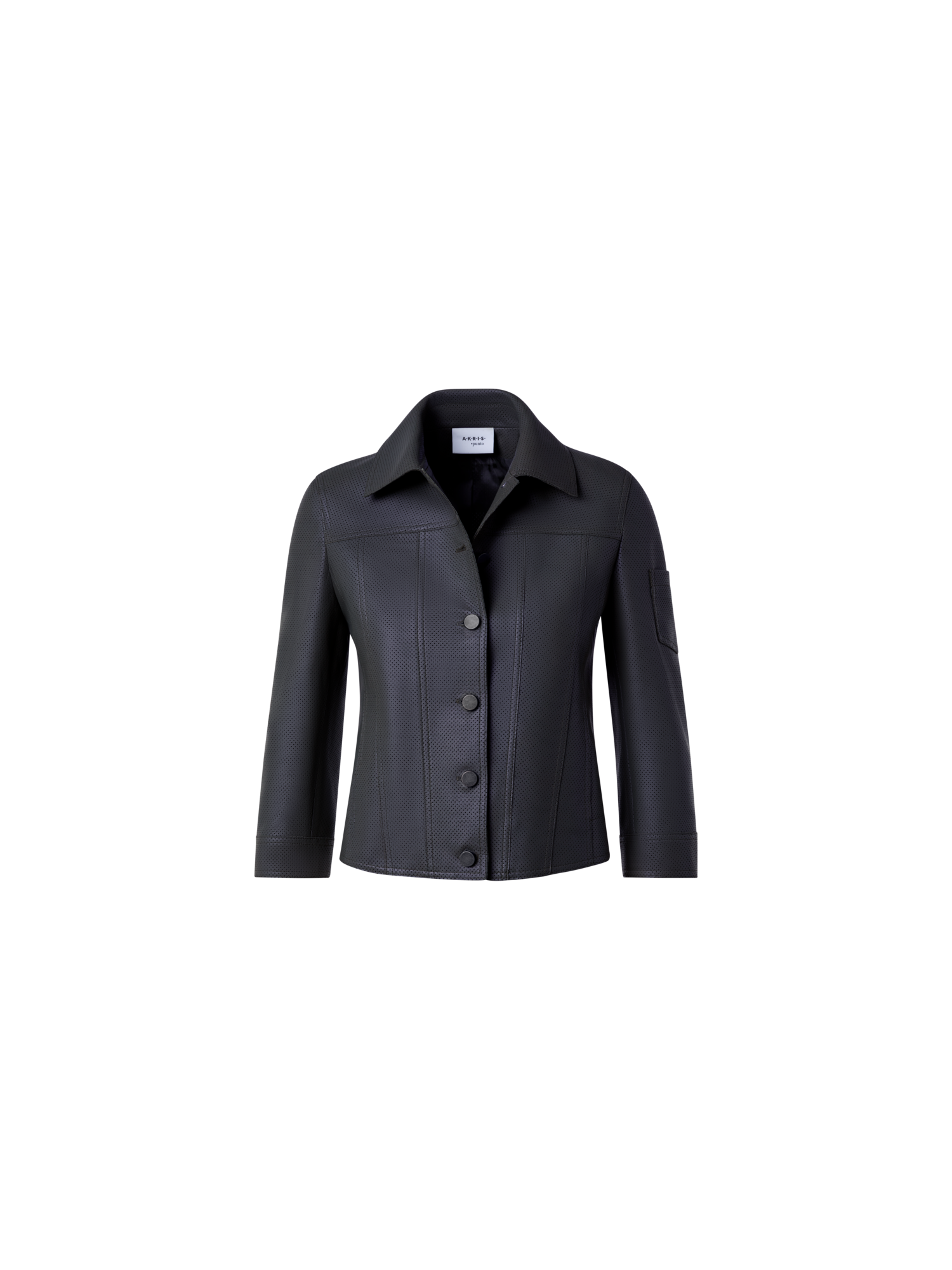Short Nappa Leather Jacket