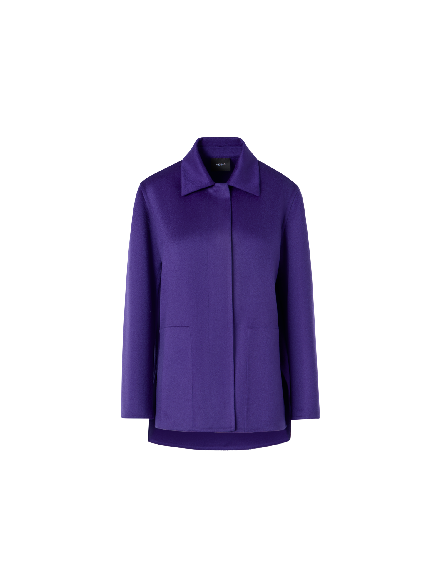 Laars Long Jacket in Cashmere Double-Face
