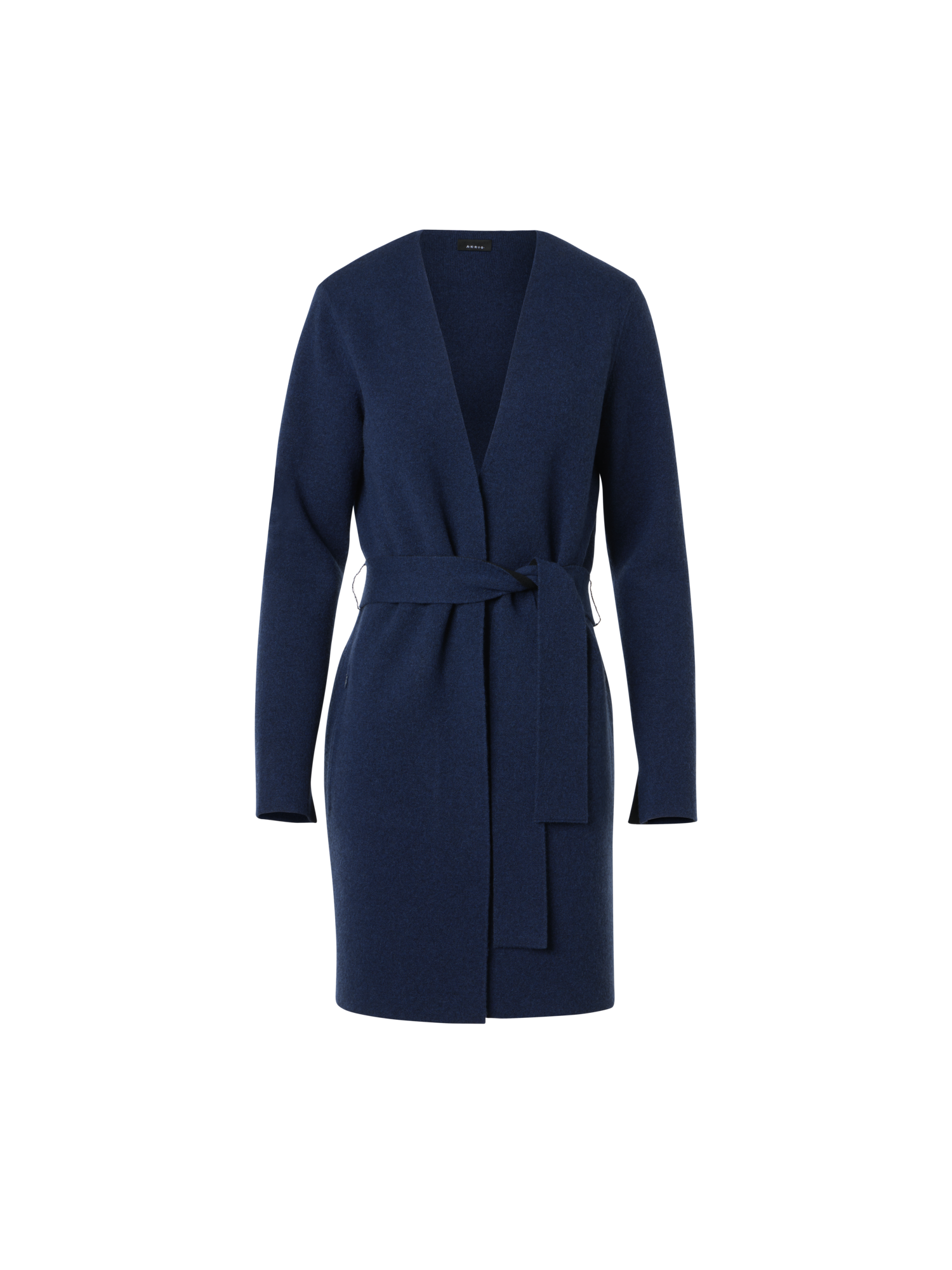 Reversible Cashmere Double-Face Long Cardigan