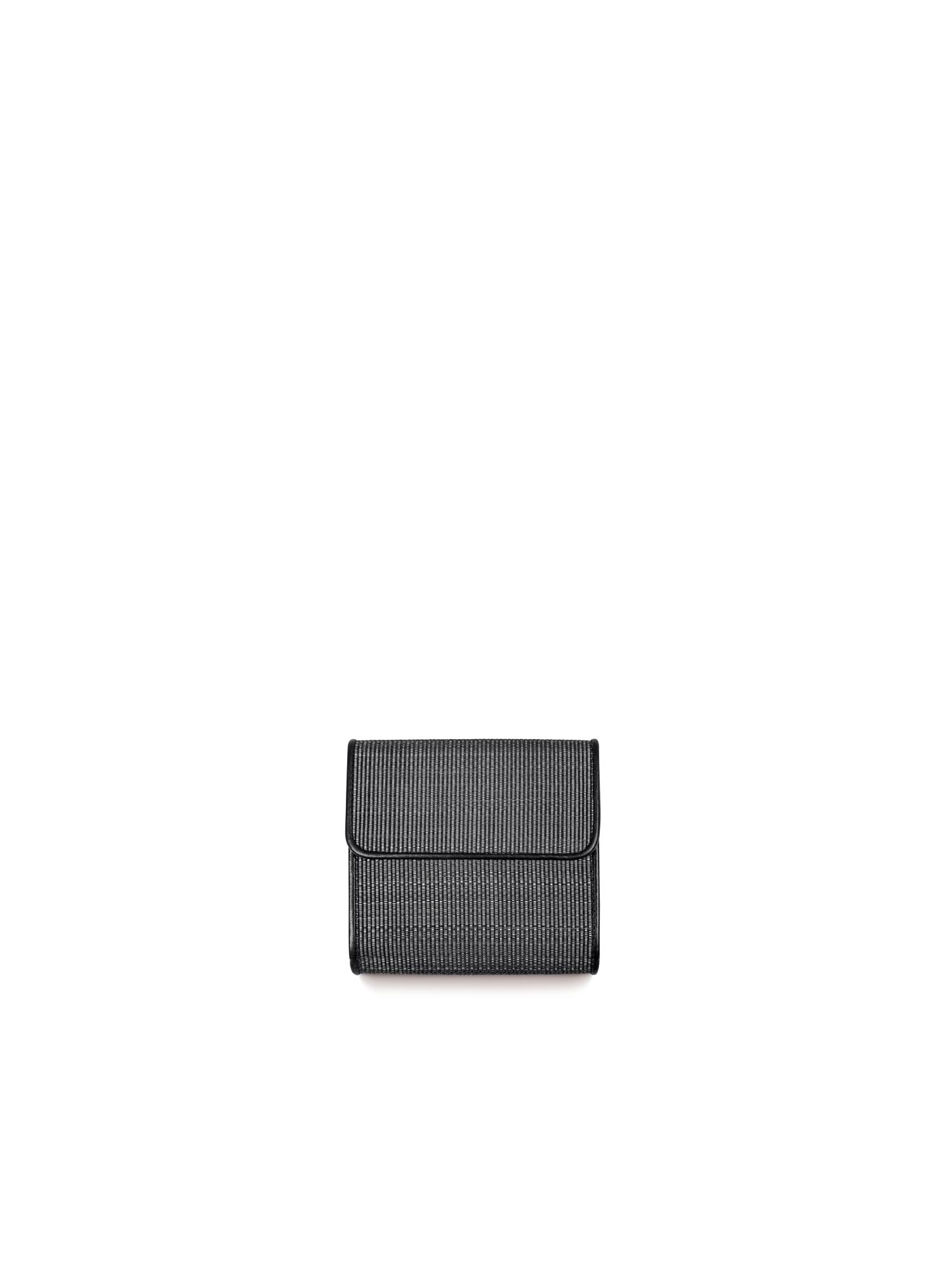 Small Flap Wallet in Horsehair