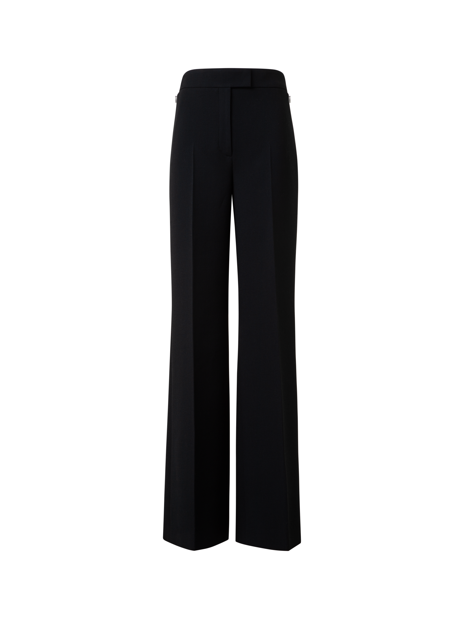 Wide Wool Double-Face Pants