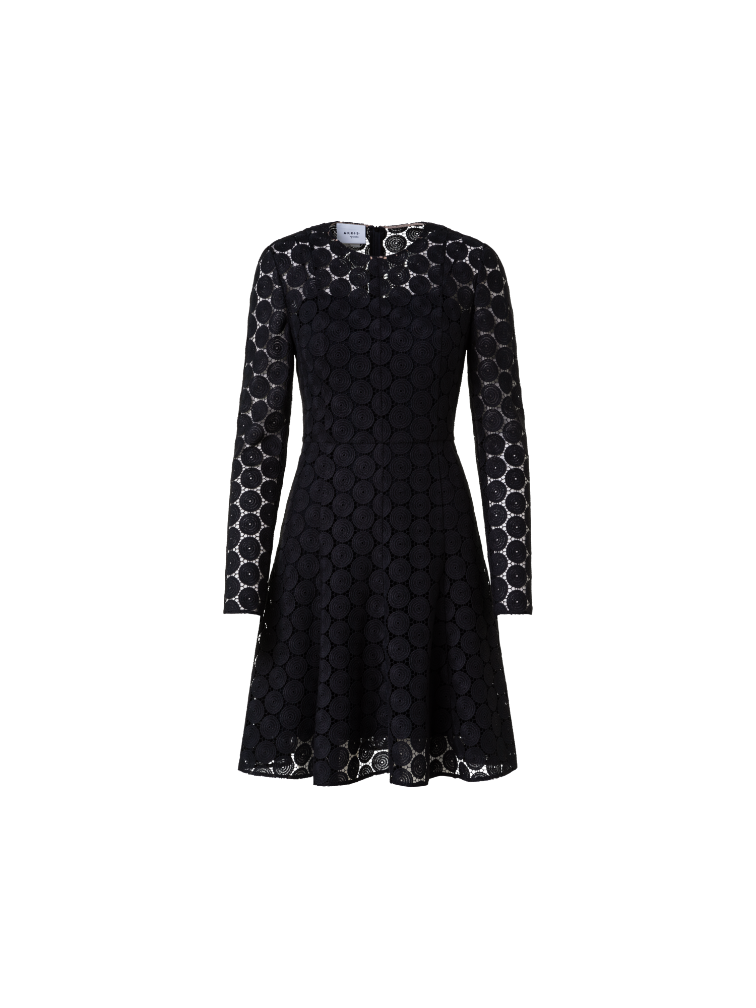 img_1b621122-770f-4b1a-983c-cb7f5563ffd1 Fit and Flare Dress in Dot Embroidery - Image 1