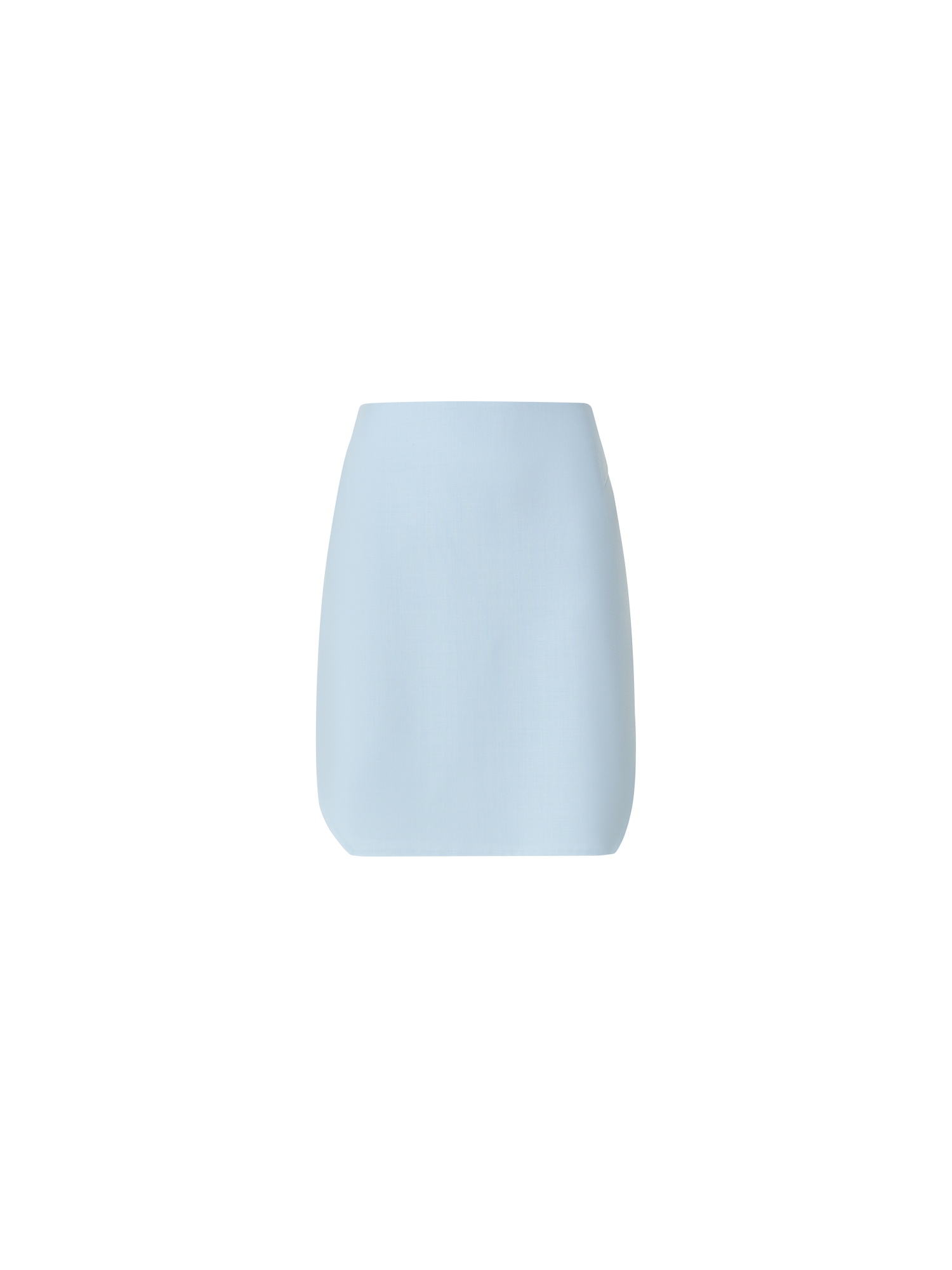 Short Skirt in Cotton Double-Face