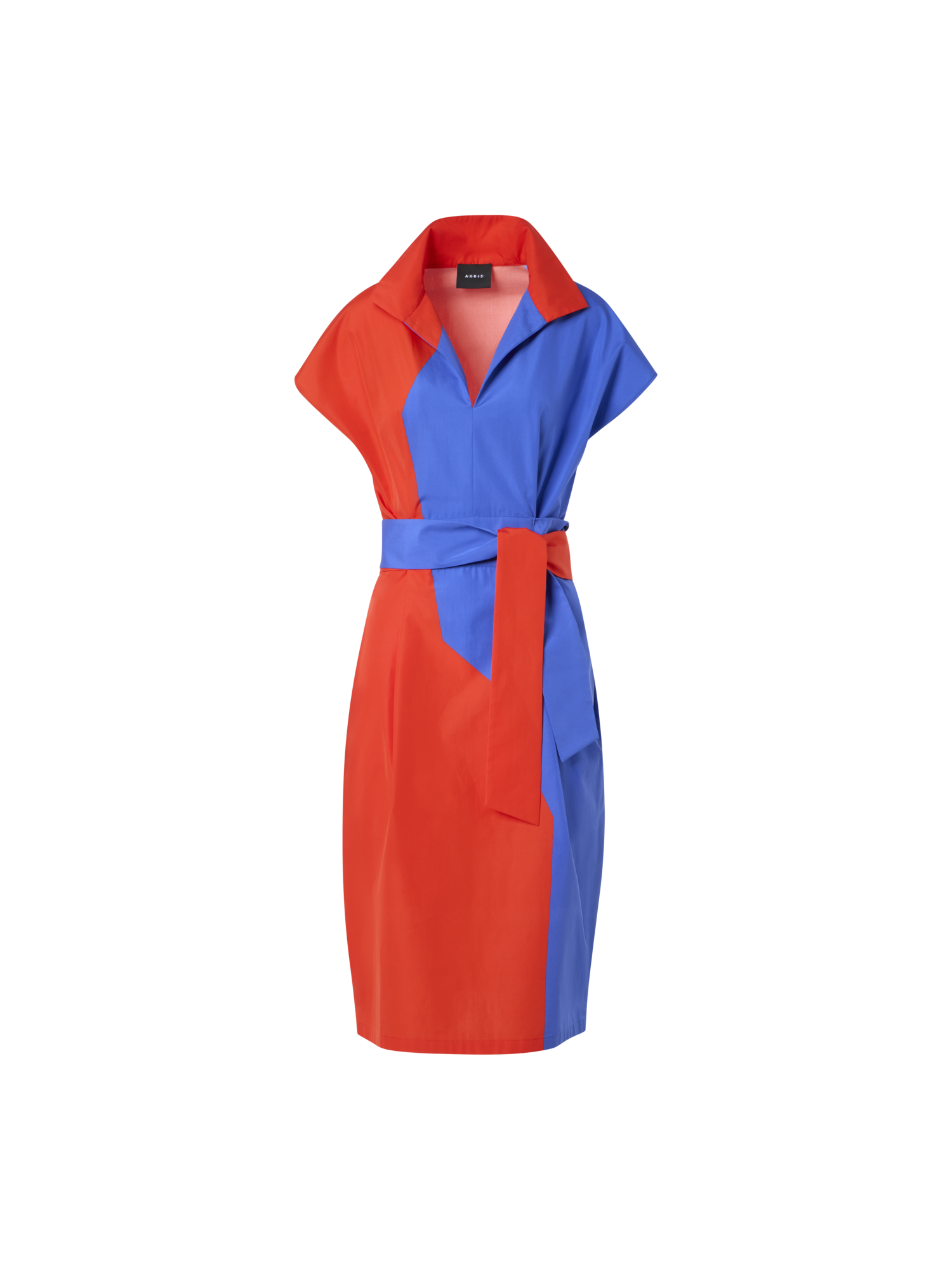 Cotton Shirt Dress with High Plains Print