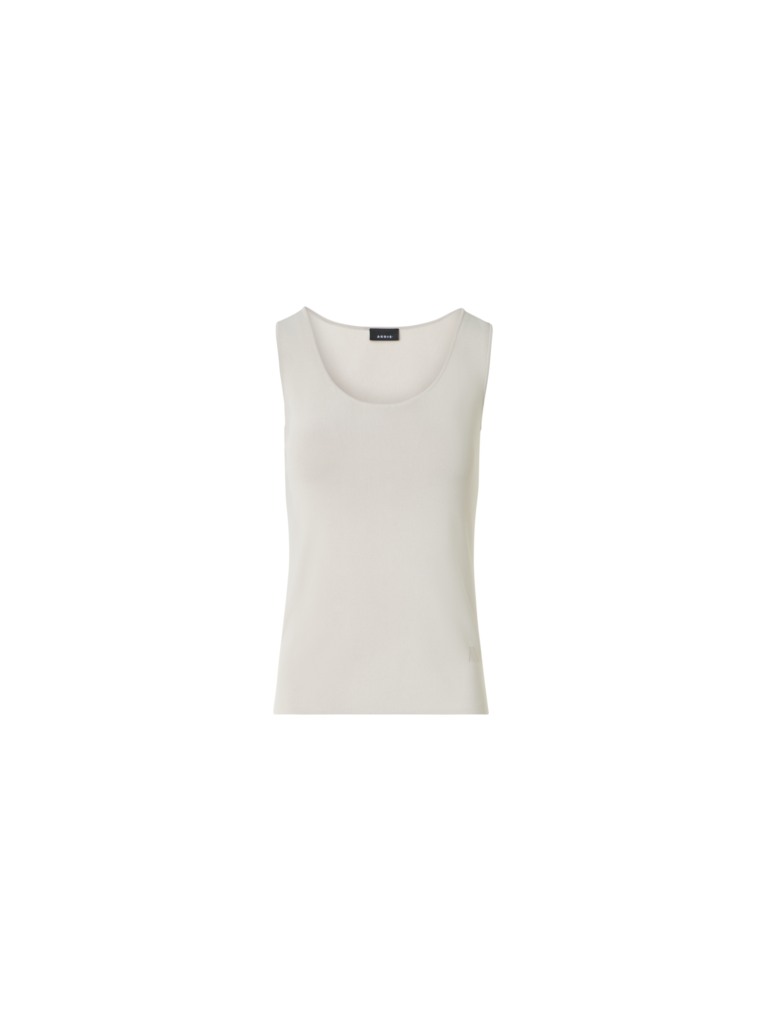 Fitted Viscose Knit Tank Top
