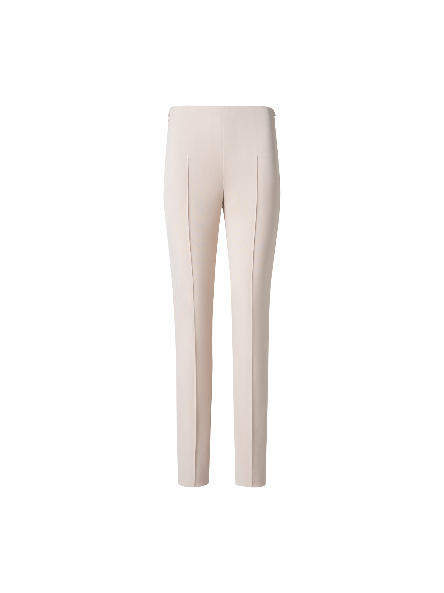 Slim Silk Pants with Stretch