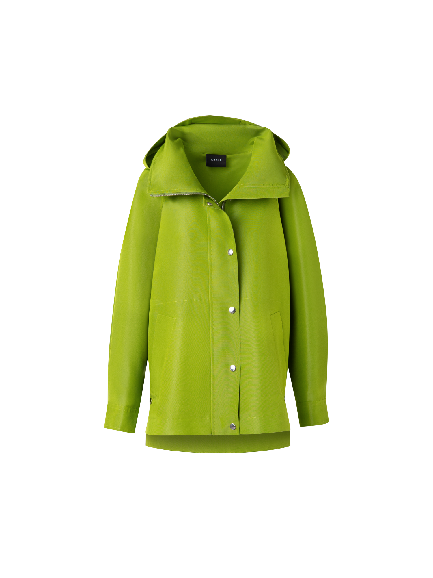 Oversized Water-Resistant Silk Parka