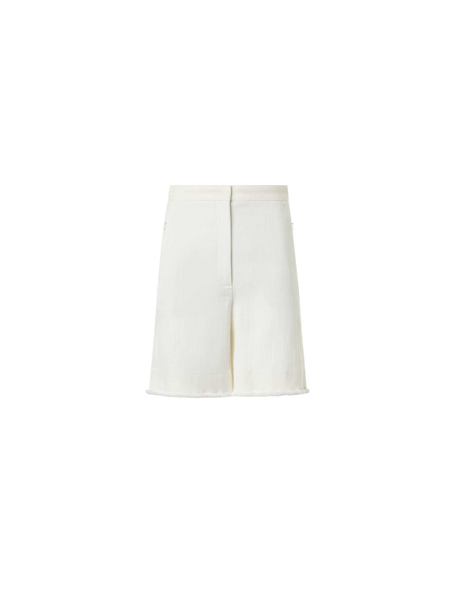 Filia Cotton Stretch Denim Bermuda Shorts