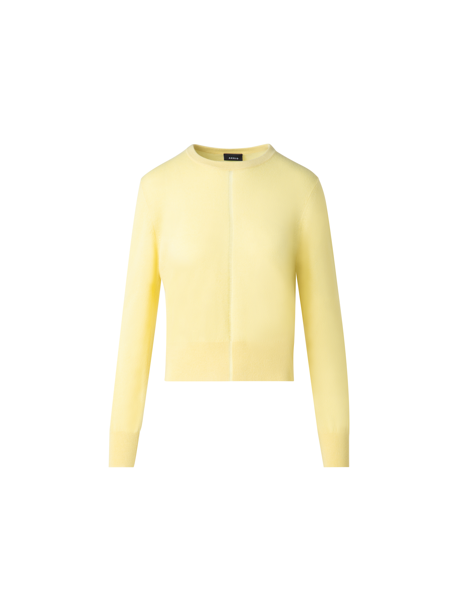 img_4ec05554-6c87-43c8-9f4a-3f0850c5ae7f Cashmere Sweater with Fine Sheer Stripe - Image 1