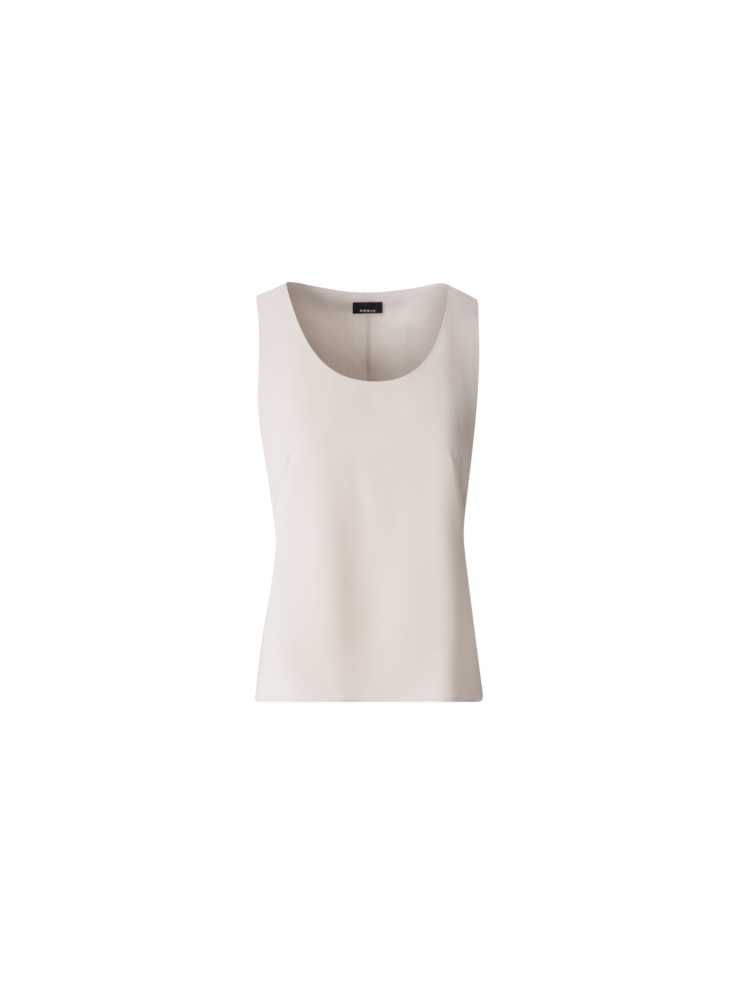 Tank Top in Silk Georgette