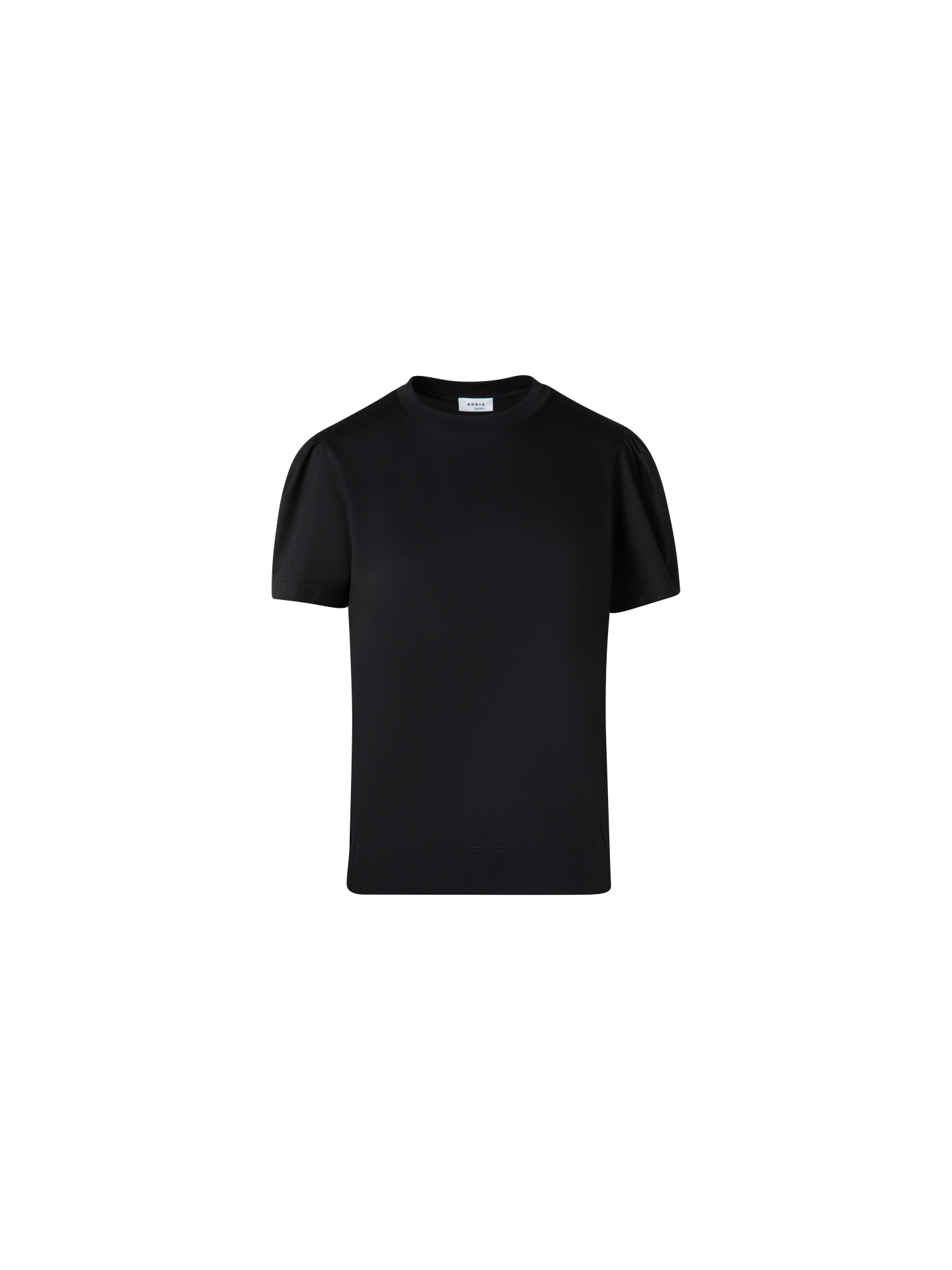 Puff Sleeves T-Shirt in Cotton Jersey