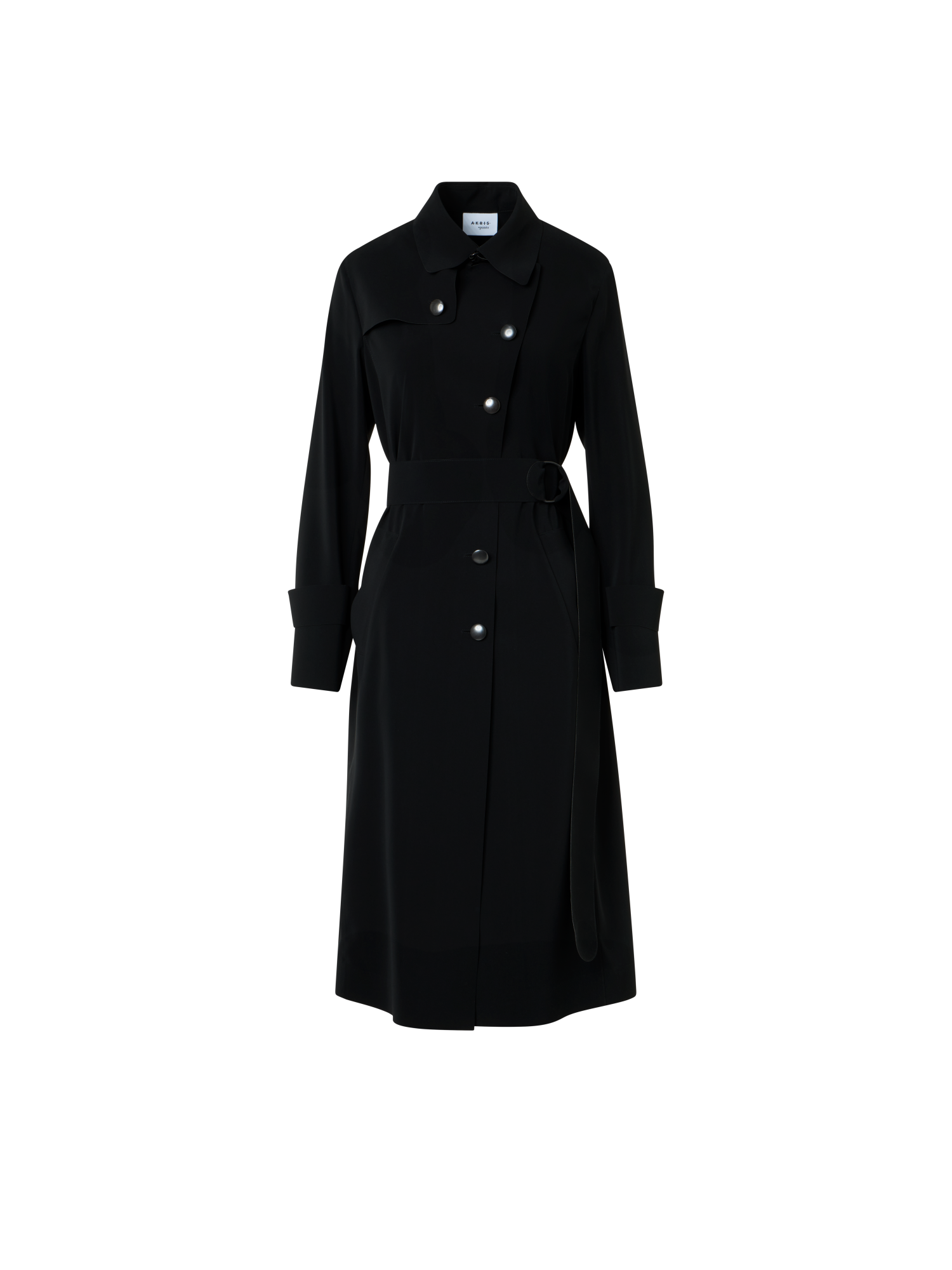 Light Trench Coat in Techno Laser Cut