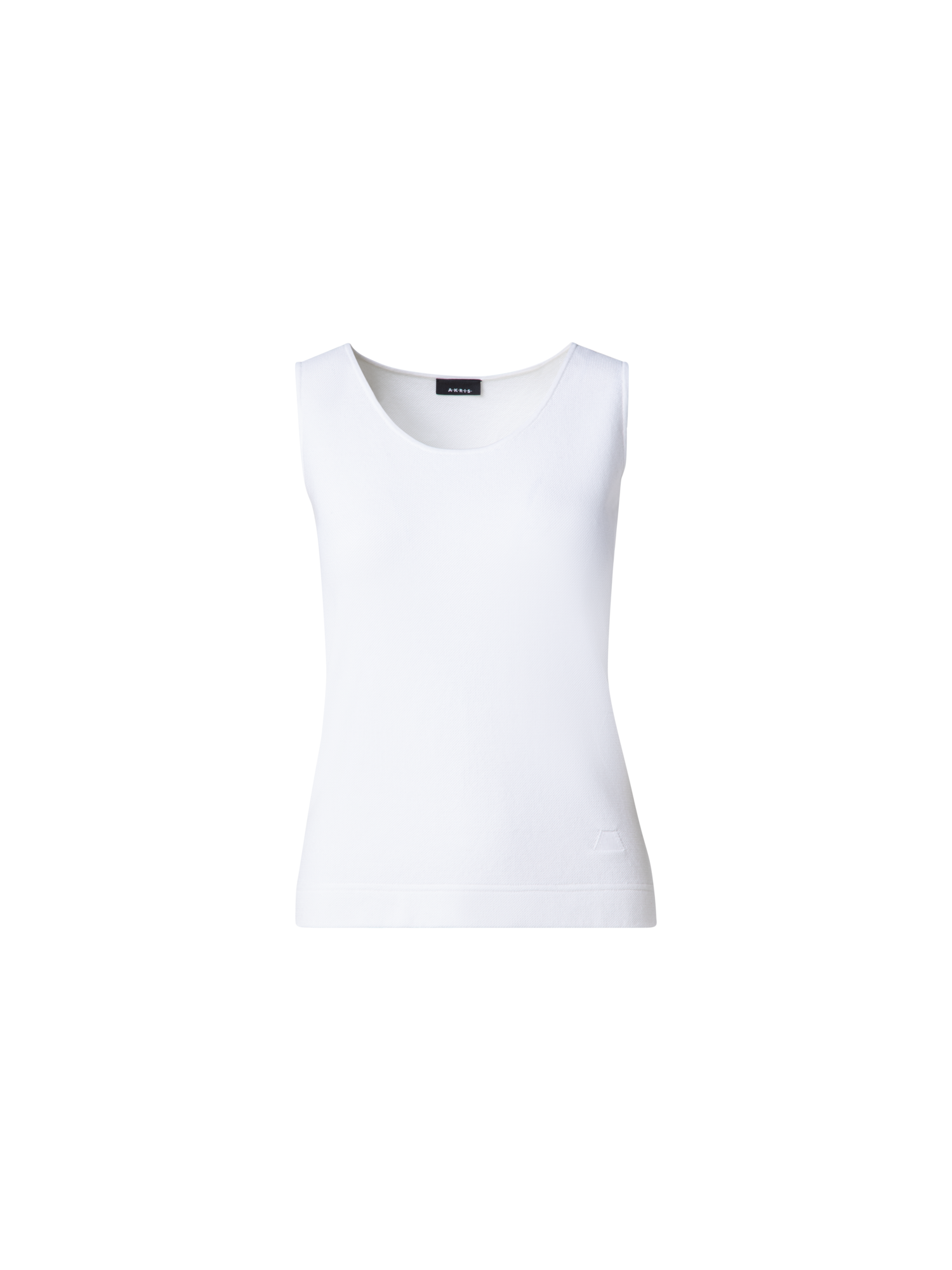 Cotton Piqué Tank Top
