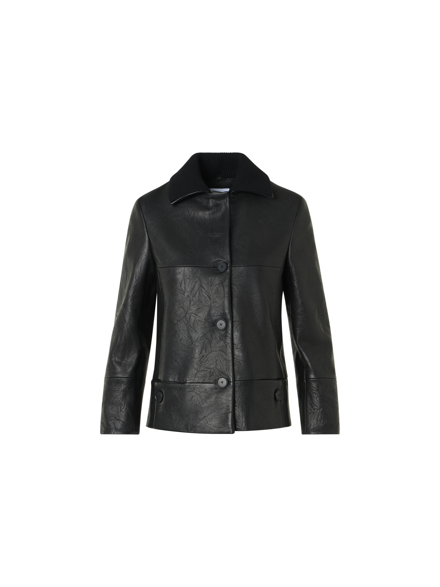 Crinkled Lamb Nappa Jacket