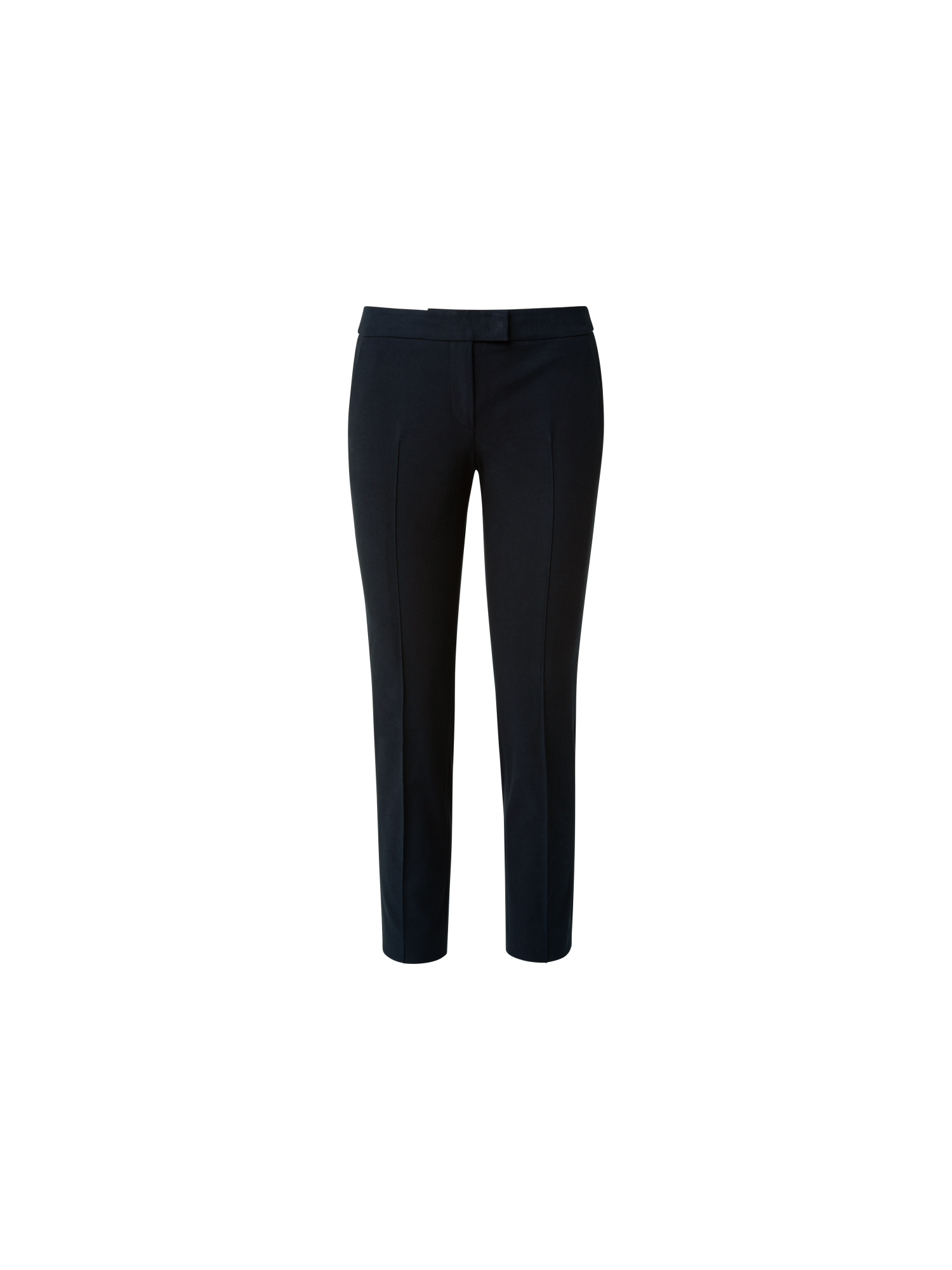 Cropped Slim Pants in Cotton