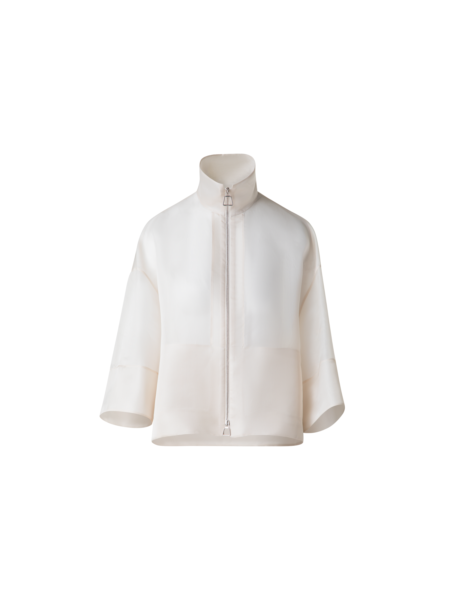 Panama Silk Organza Volume Jacket