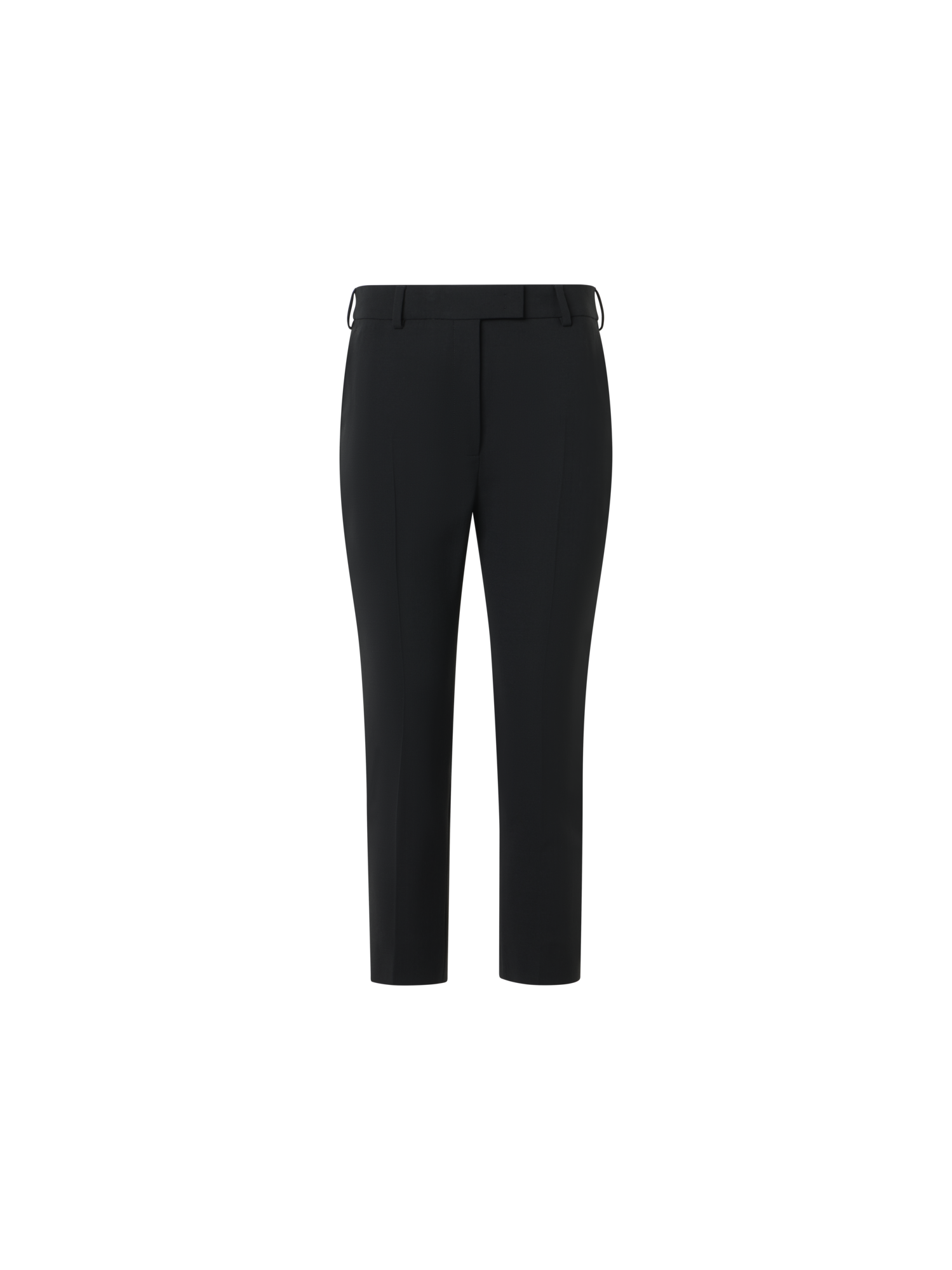 Flavi Slim Capri Pants in Wool Double-Face