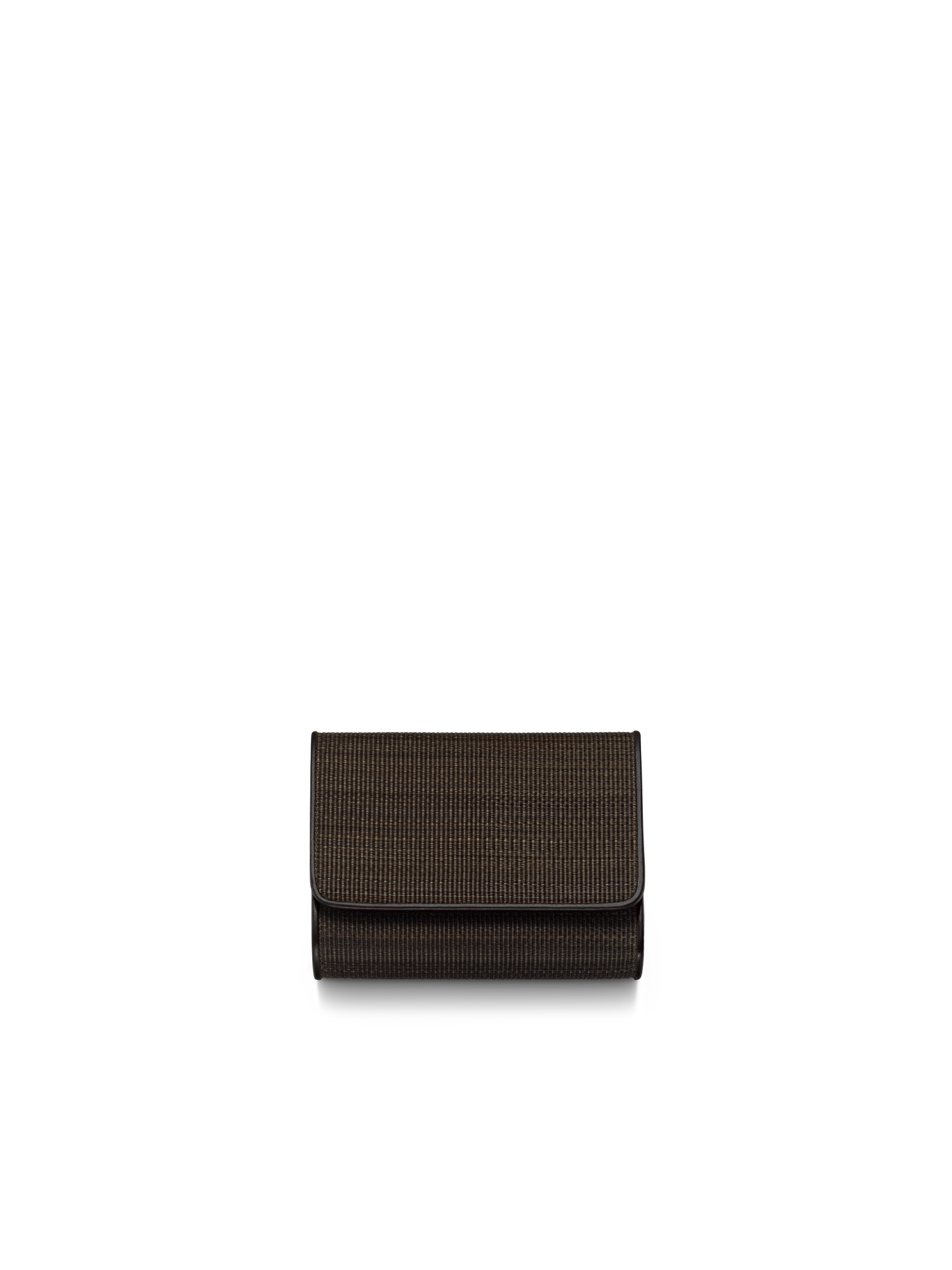 Tri-Fold Wallet in Horsehair Fabric