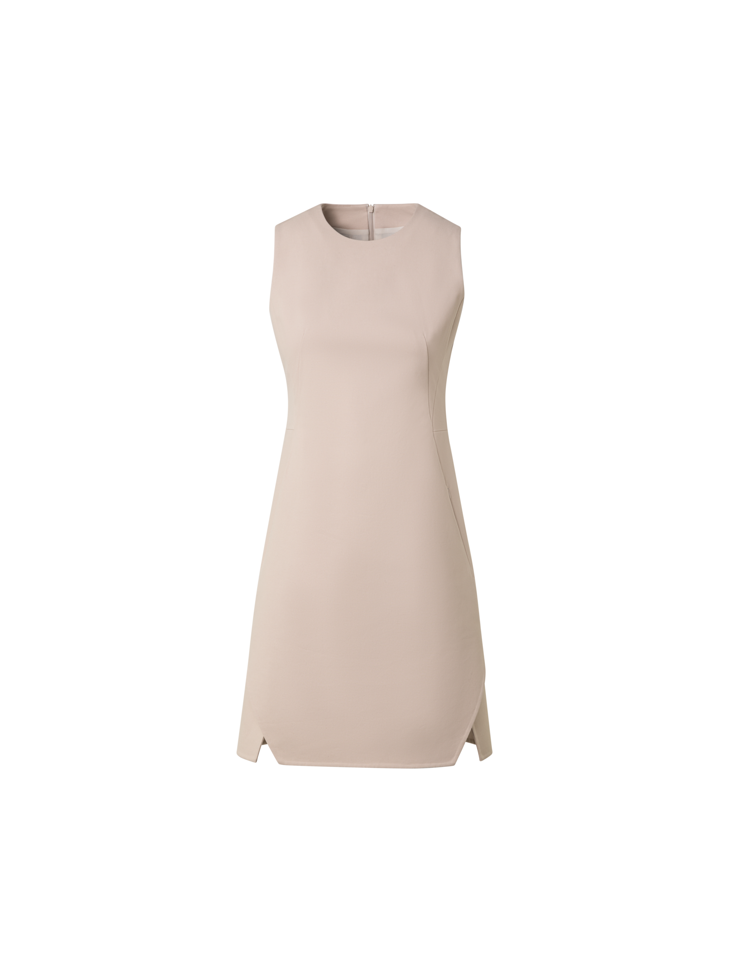 A-Line Cotton Double-Face Sheath Dress