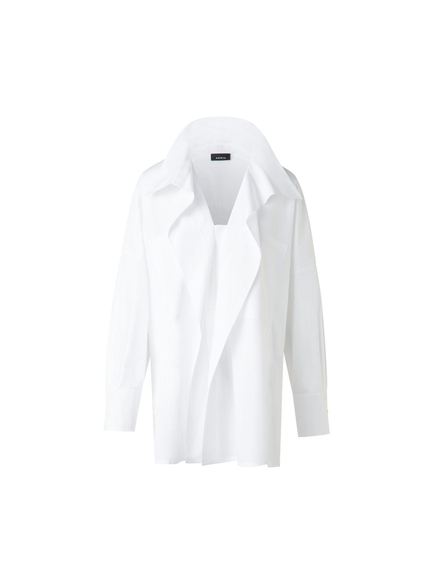 Oversized Tunic Blouse in Cotton