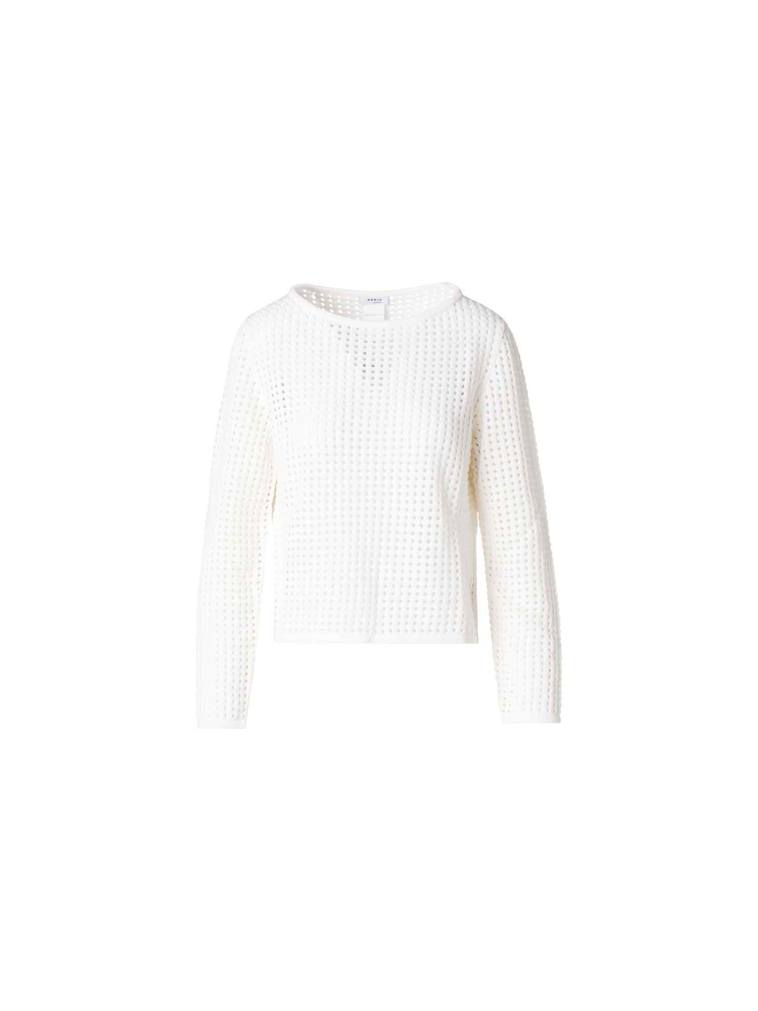 Knit Sweater in Chunky Cotton Mesh