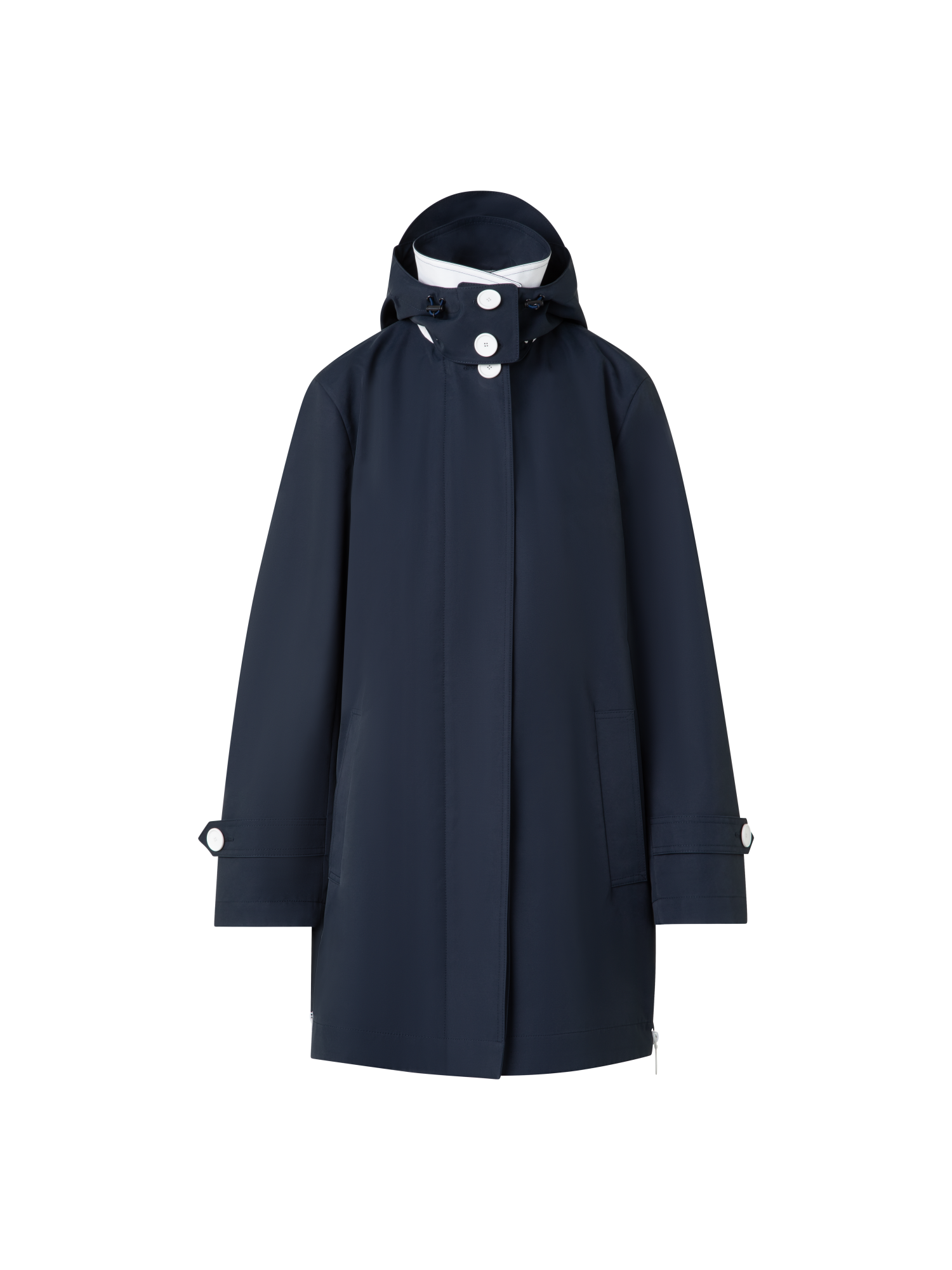 Water Repellent Parka with Detachable Hood