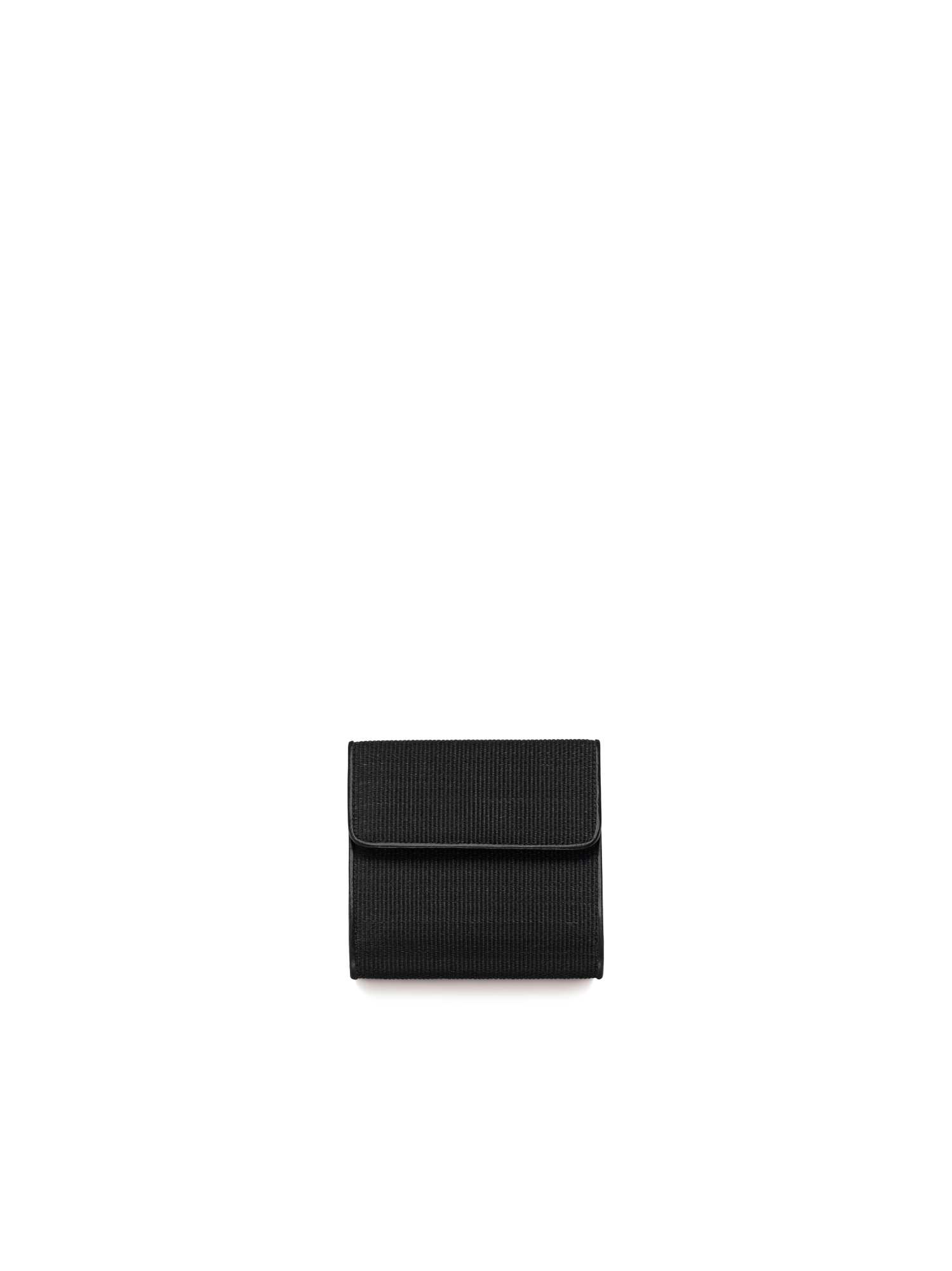 Small Flap Wallet in Horsehair