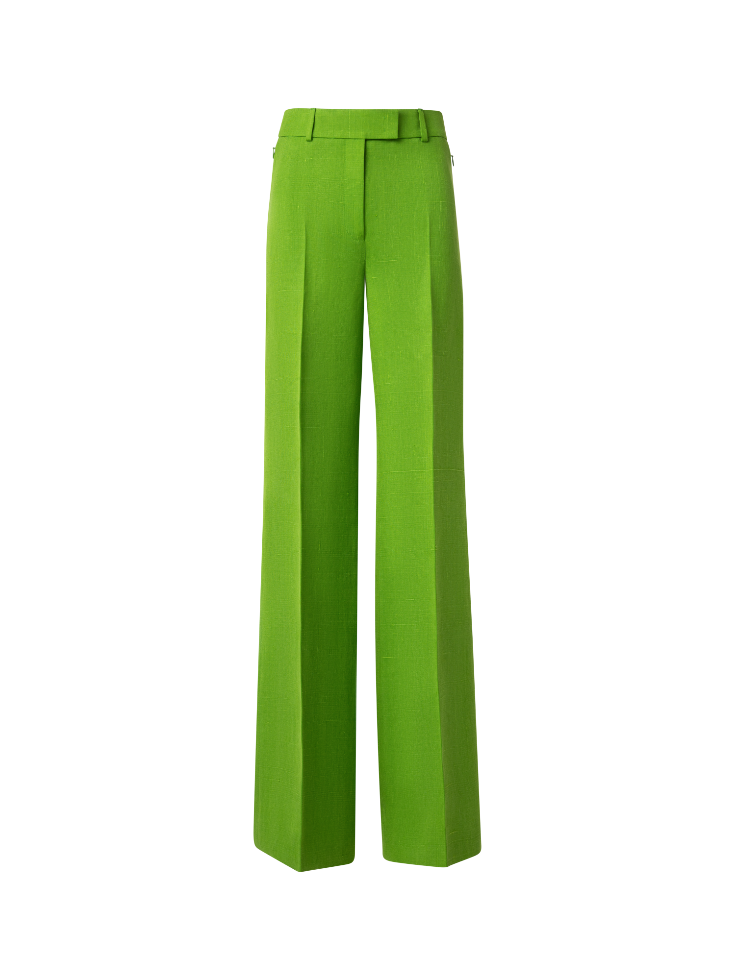 Wide Silk Shantung Pants
