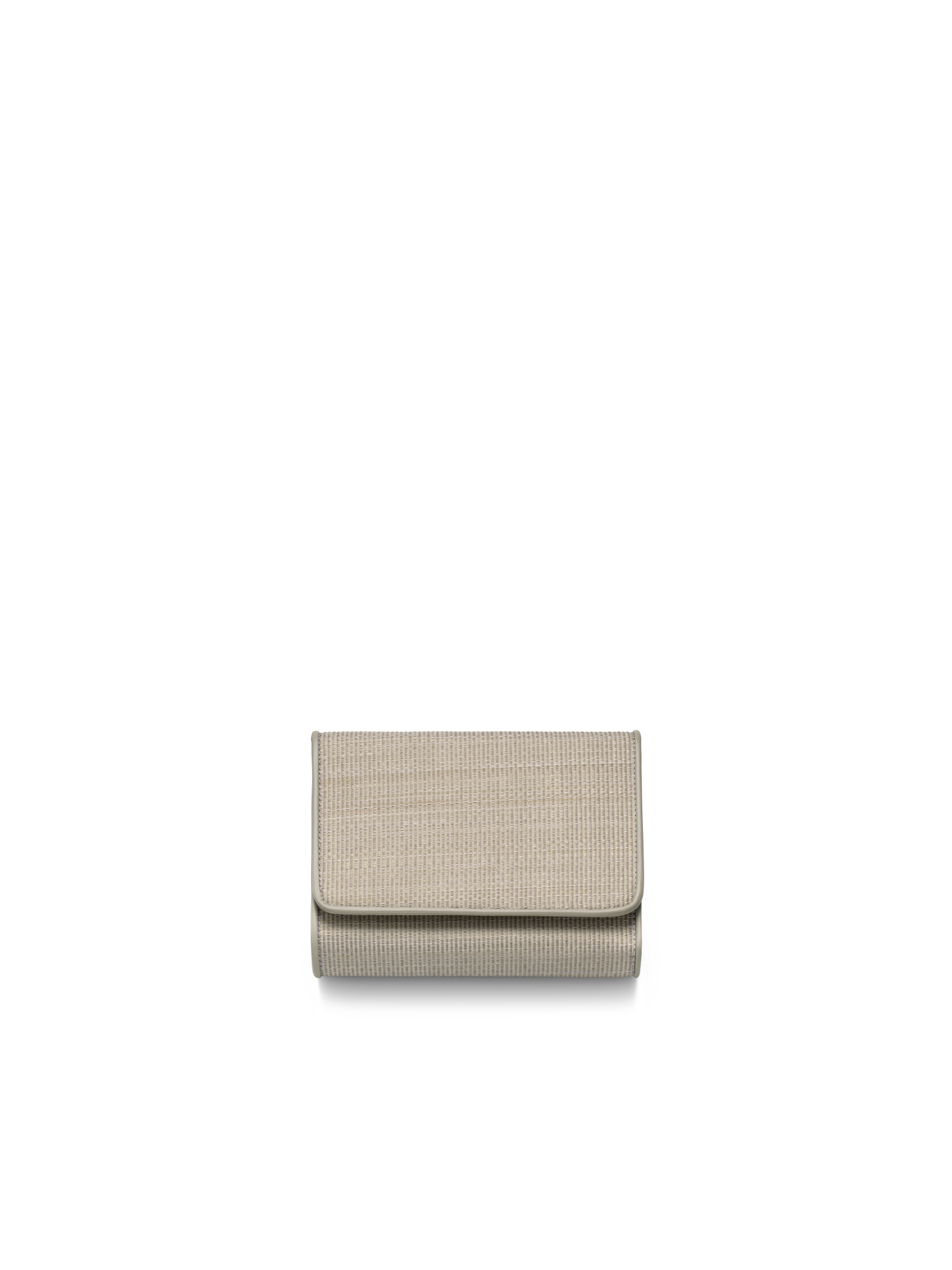 Tri-Fold Wallet in Horsehair Fabric