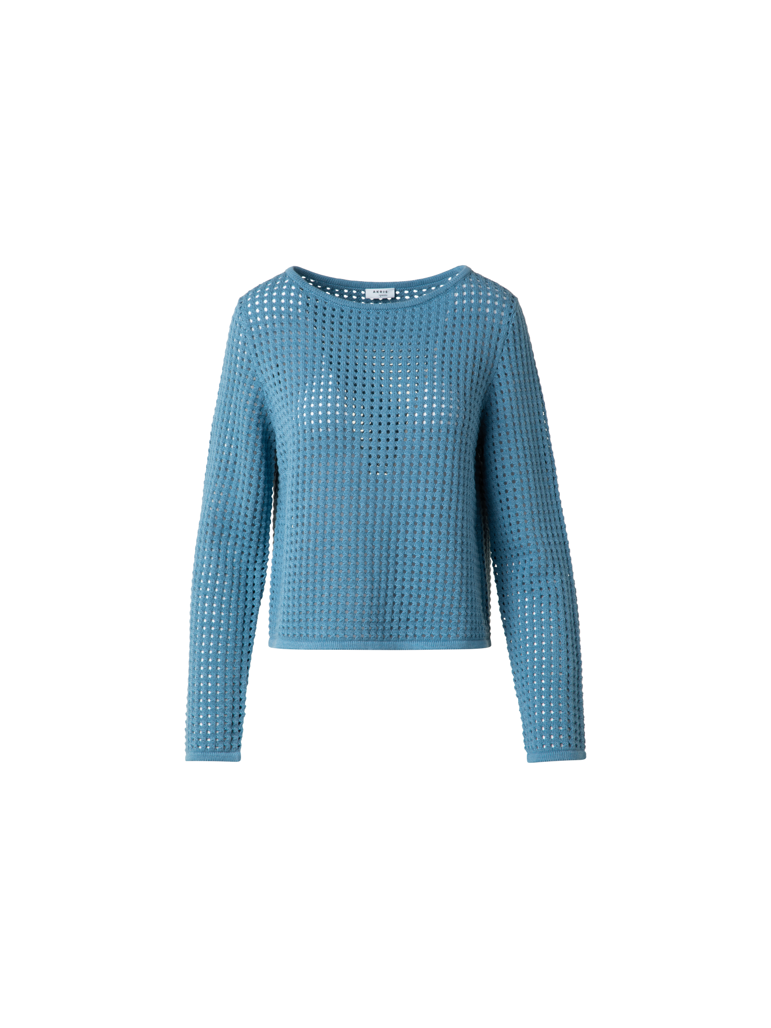 Knit Sweater in Chunky Cotton Mesh