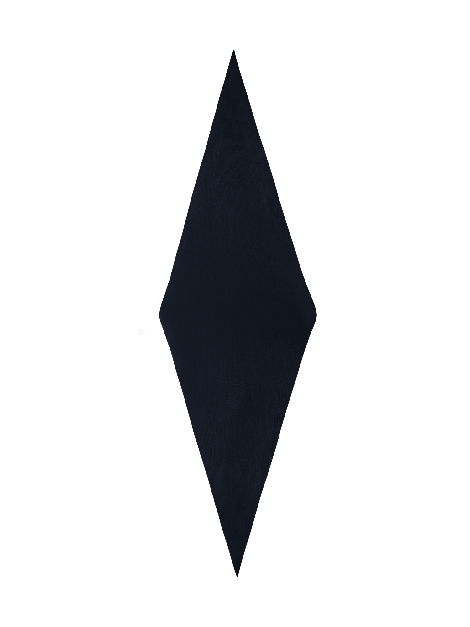 Trapezoid Shaped Scarf from Cashmere Silk