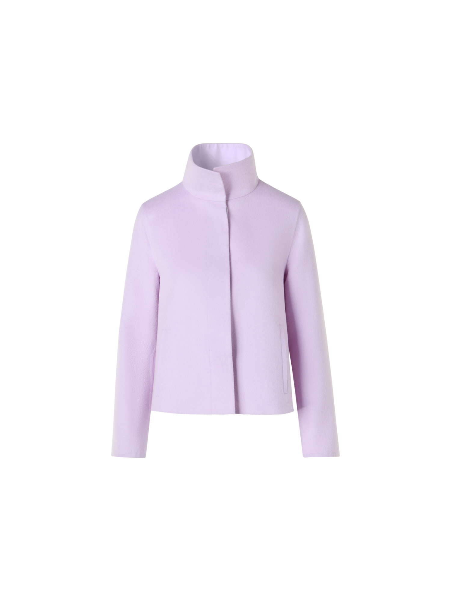 Castro Jacket in Cashmere-Silk Double-Face