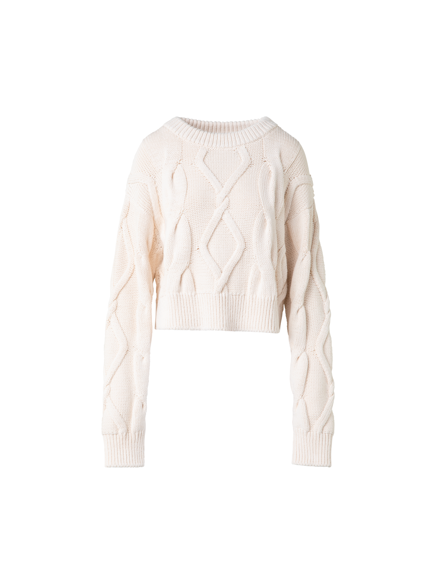 img_c6fcb45b-35f4-4338-beeb-080440d7777d Crew Neck Sweater in Chunky Cable Cotton - Image 1