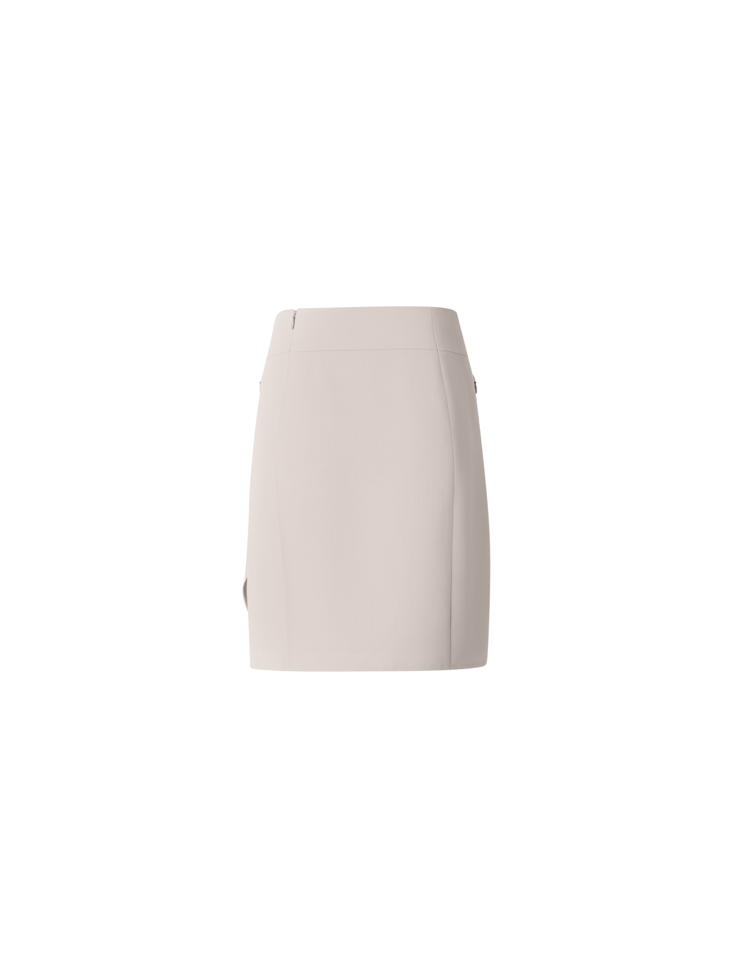 Short Skirt in Cotton Double-Face