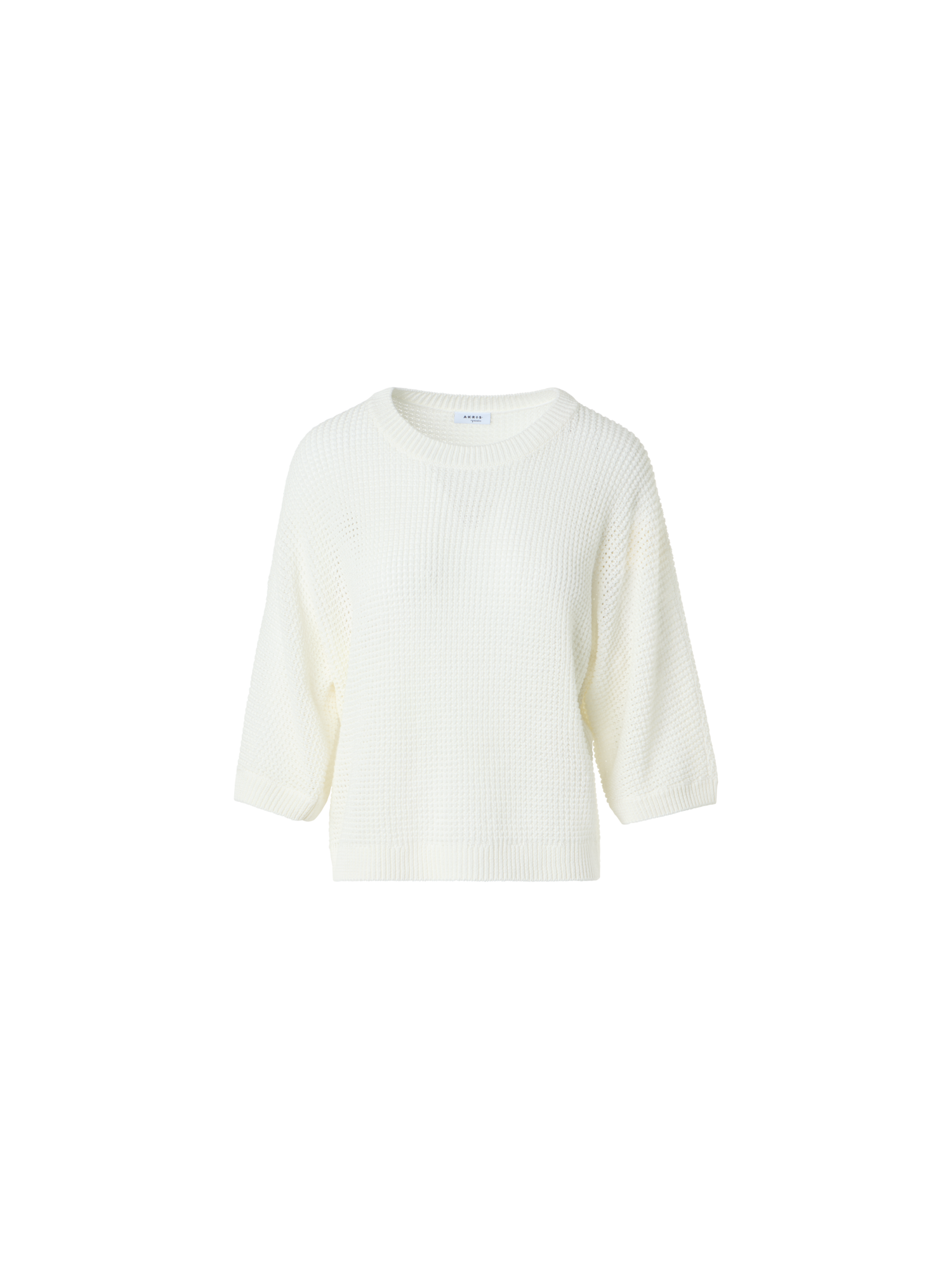 Relaxed Linen-Cotton Boxy Knit Sweater