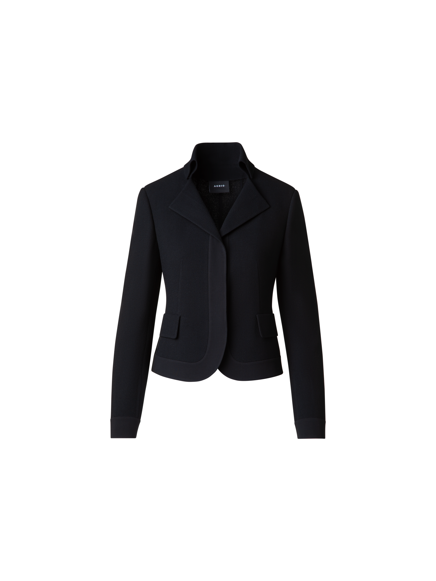 Short Jacket in Wool Double-Face