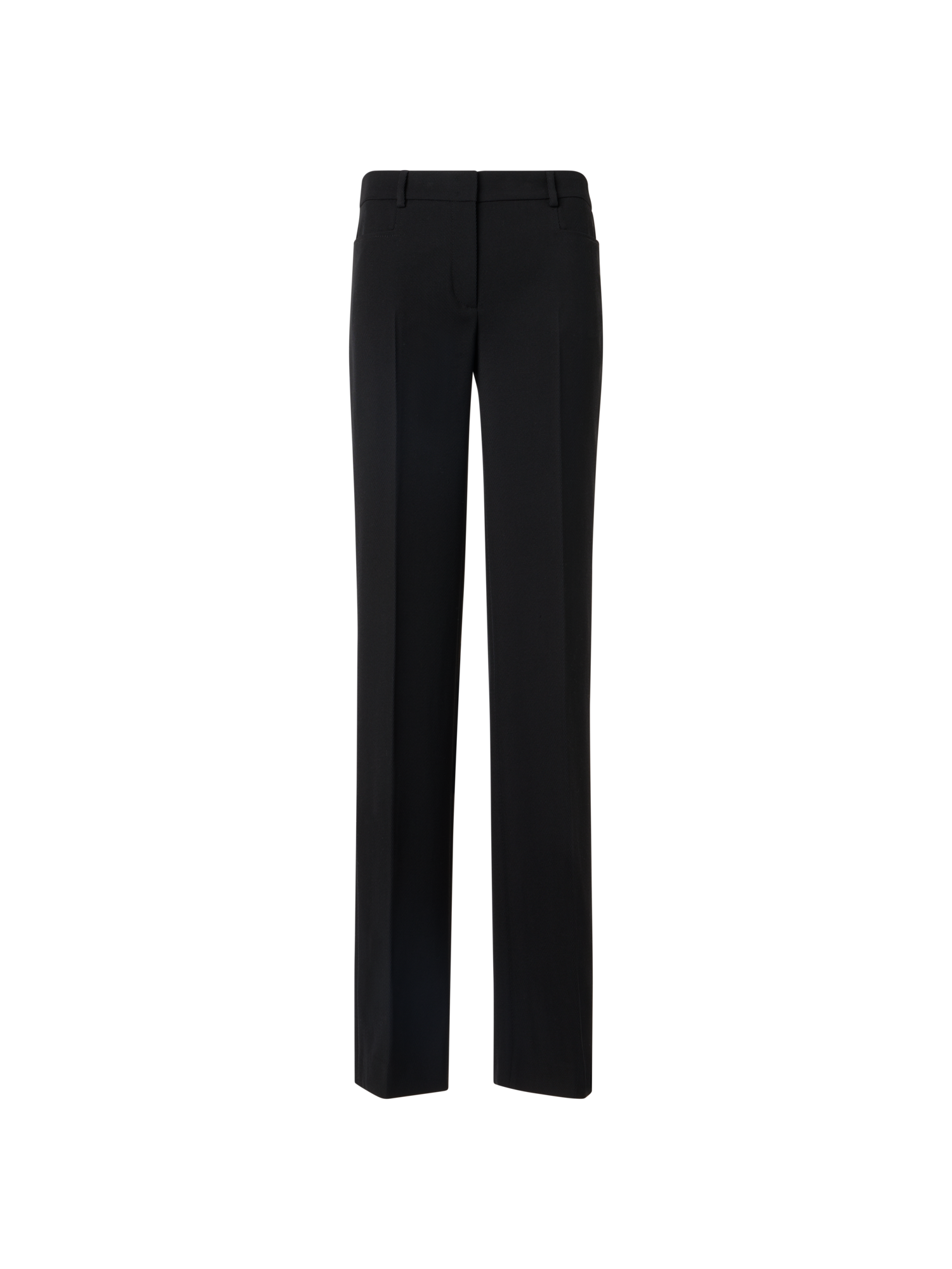 Mikka Straight-Leg Pants in Wool Tricotine