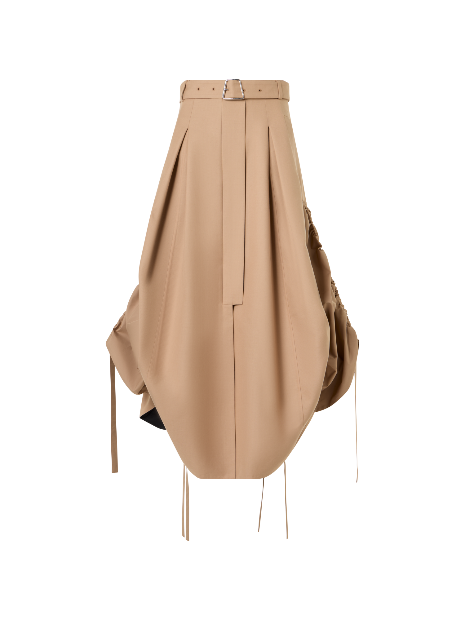 img_d45d90a8-840e-4546-b5ce-e212acf7f2b8 Flared Cotton Double-Face Midi Skirt - Image 1