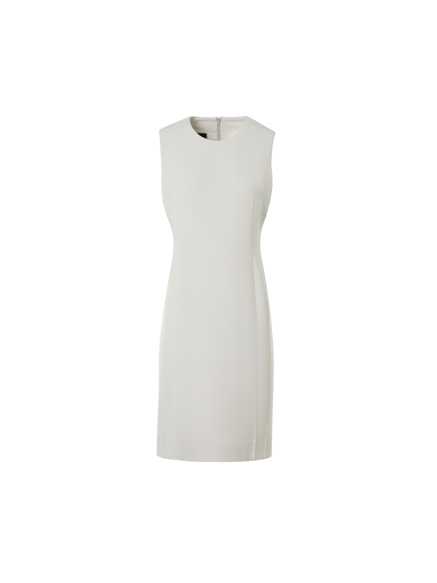 Wool Crêpe Double-Face Sheath Dress