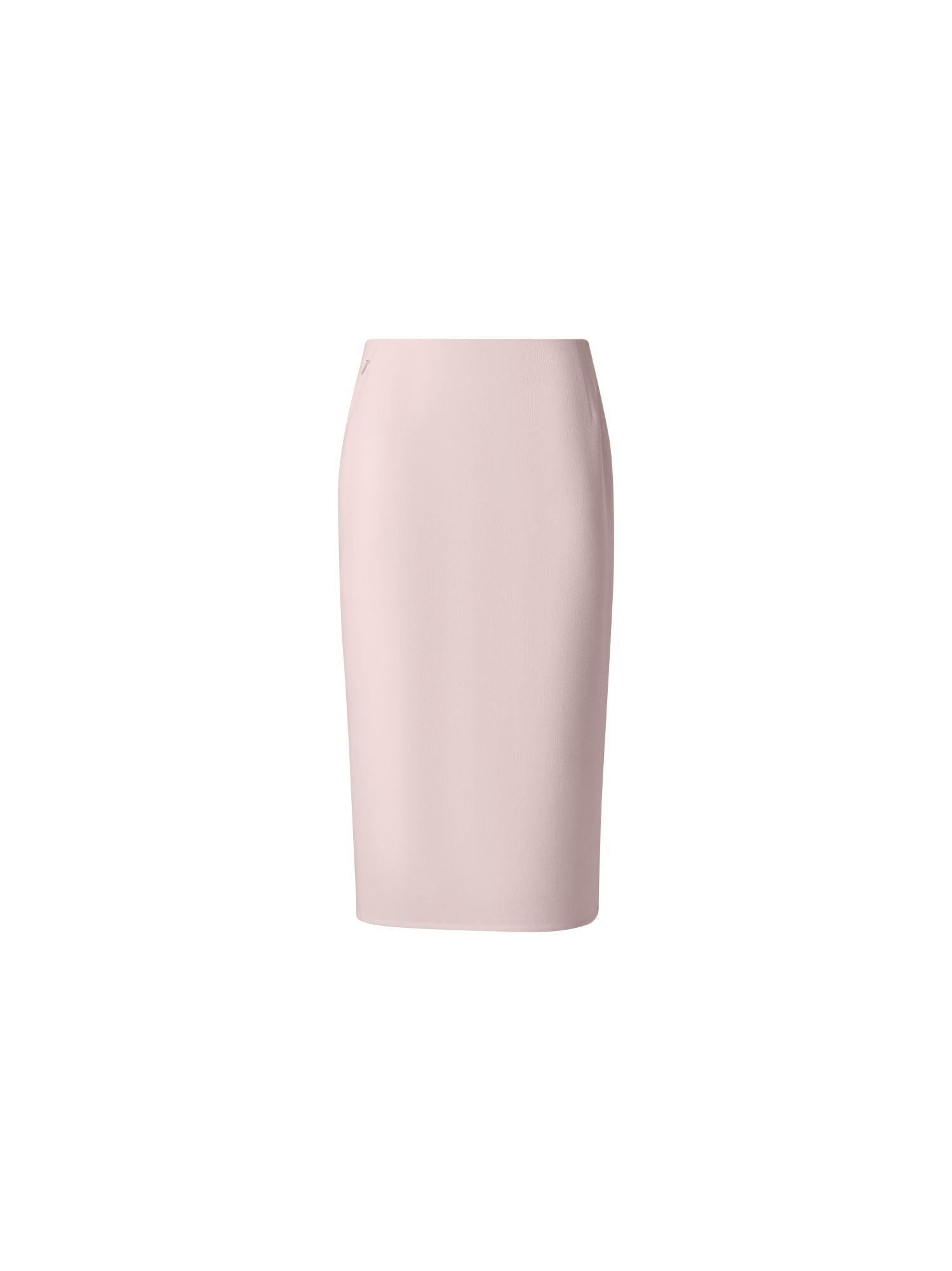Pencil Skirt in Wool Crêpe Double-Face