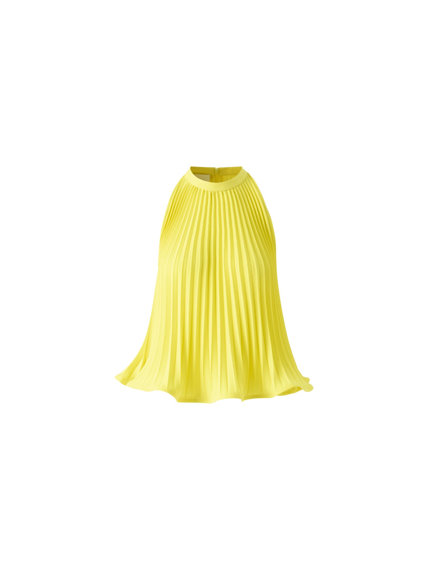 Plissé Crêpe Halter Top