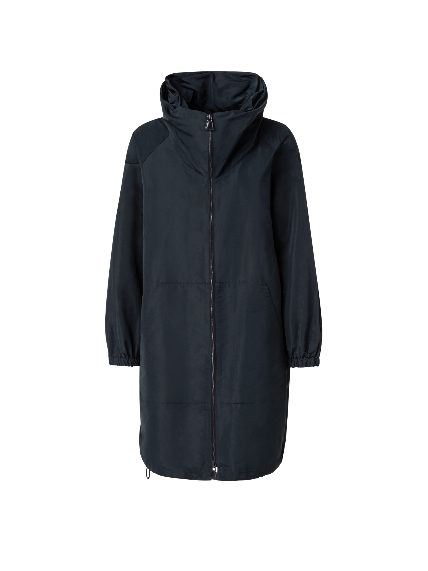 Water-Repellent Silk Taffeta Parka