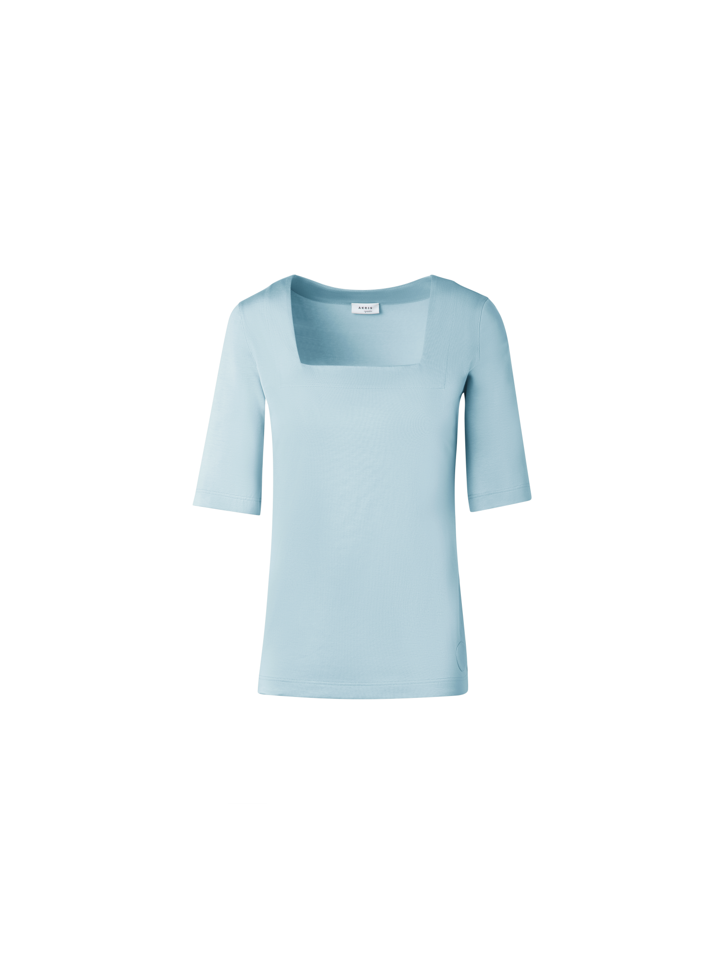 Square Neck T-Shirt in Modal
