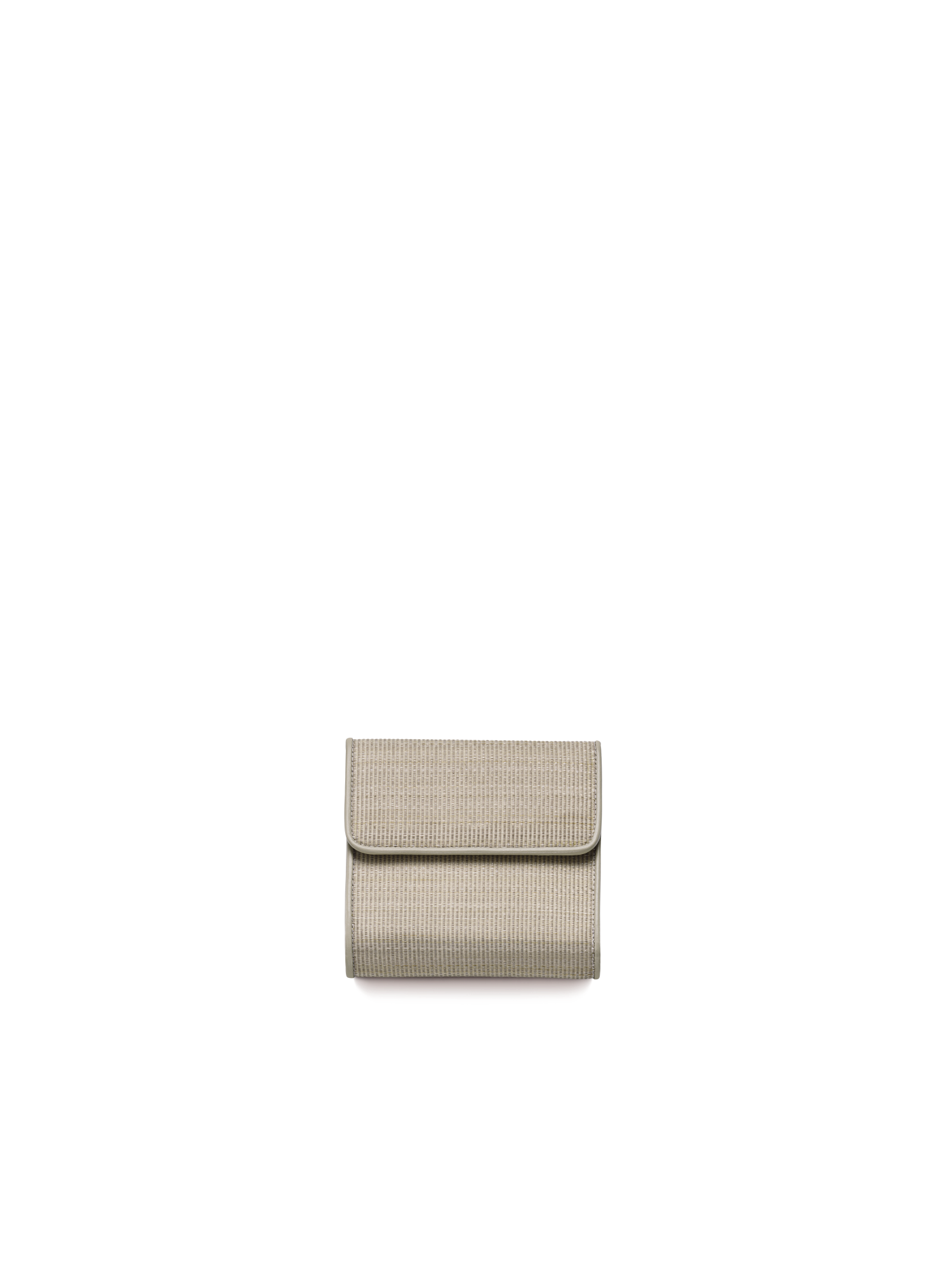 Small Flap Wallet in Horsehair