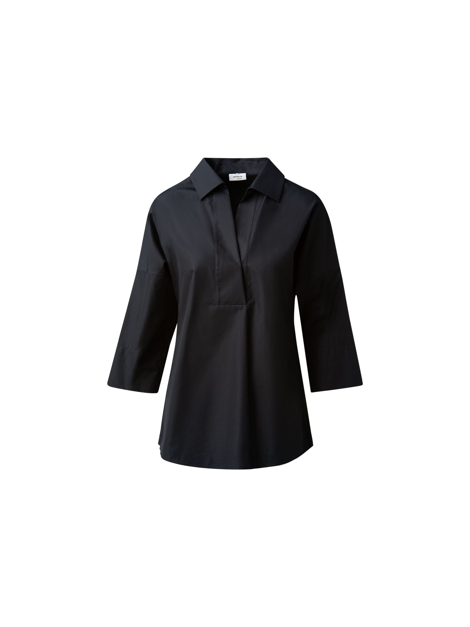 Oversized Shirt with Kimono Sleeves