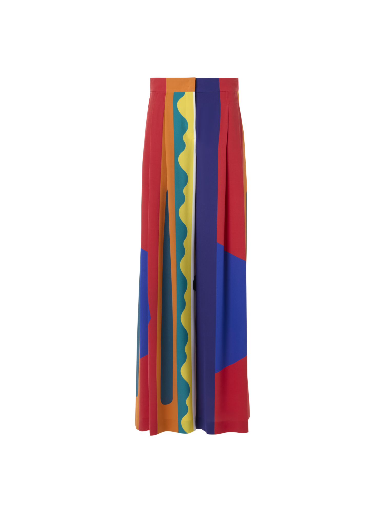 img_fa9bbecc-d46d-455a-983f-7869f37ac1e2 Cassie Wide Silk Pants with Paravent Print - Image 1